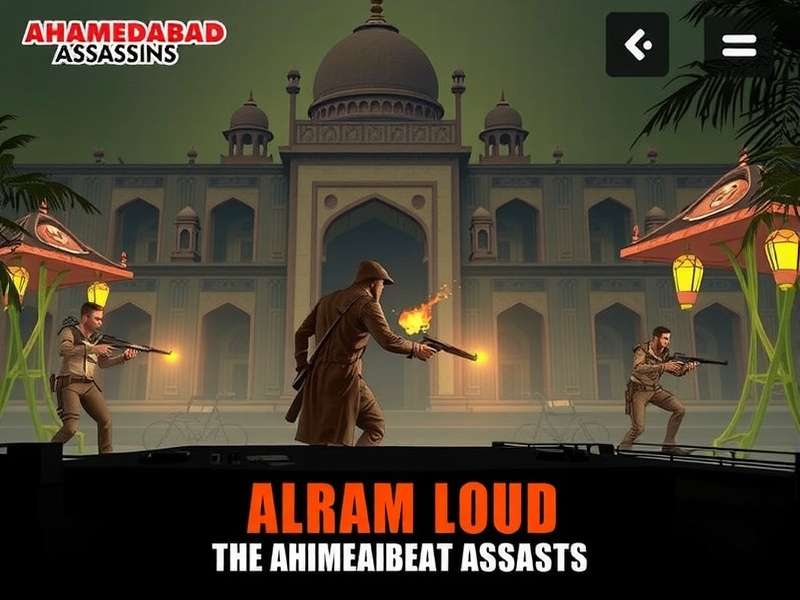 Intense combat in the streets of Ahmedabad Ahmedabad Assassins Gameplay Screenshot